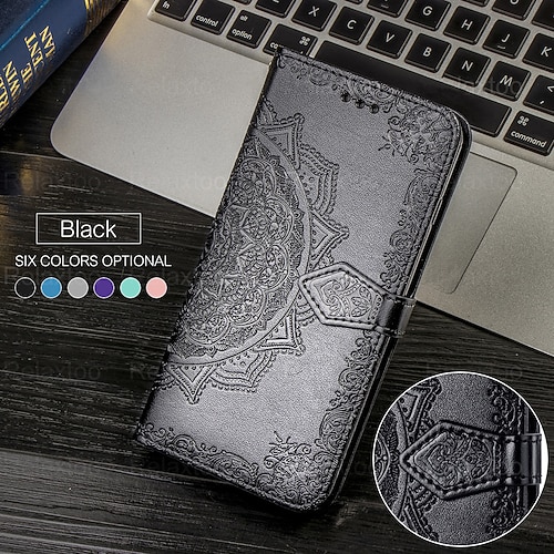 

Embossed Magnetic Flip Leather Wallet Protection Cover Phone Case For OnePlus 8 Pro OnePlus 7 Pro One Plus 7T Pro OnePlus 6T One Plus 6 Card Holder Stand