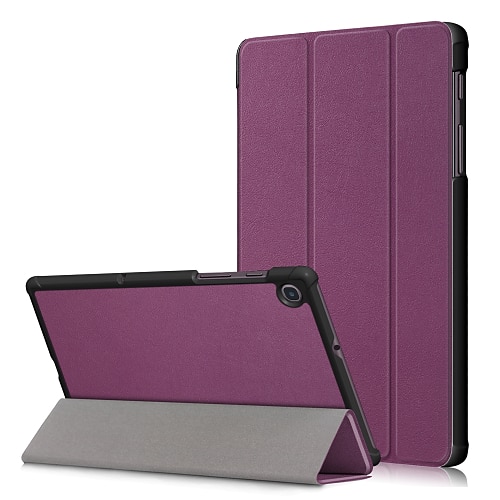 

Case For Samsung Galaxy Tab S7 FE Plus S6 Lite A8 10.5 A7 Lite A 8.4 A 10.1 T510 T580N T585C A 10.5 T595 T590 Folding PU Leather Stand Shell