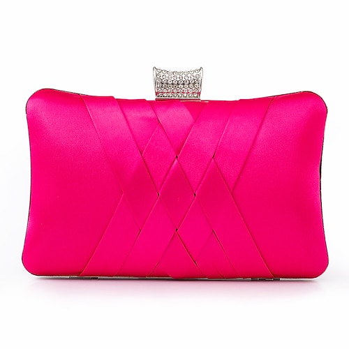 

Women's Evening Bag Wedding Bags Handbags Evening Bag PU Leather Polyester Chain Plain Solid Color Party Wedding Event / Party Wine Black Purple Fuchsia / Fall & Winter