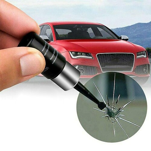 Car Windshield Repair Kit Crack Chip Scratch Remover Automotive Glass Nano Repair Fluid Windshield Repair Resin Kit Tool