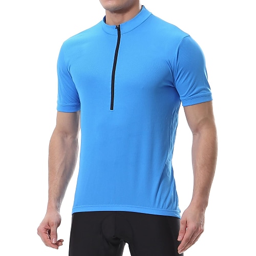 

21Grams Per uomo Maglia da ciclismo Manica corta Bicicletta Maglietta Maglietta / Maglia Superiore con 3 tasche posteriori Ciclismo da montagna Cicismo su strada Ciclismo Traspirante Asciugatura