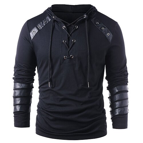 

Men's Hoodie ArmyGreen Gray Black Cotton Winter Clothing Apparel Hoodies Sweatshirts
