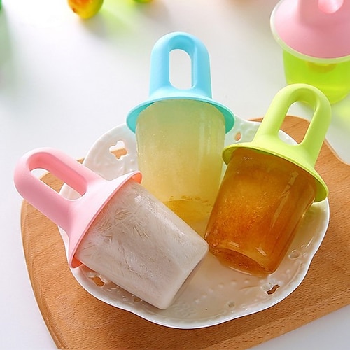 

DIY popsicle maker sorbet iskrem mold DIY hjemmelaget frossen isbiter iskrem popsicle boks