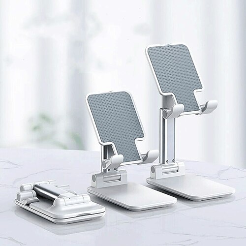 

Portable Desk Mobile Phone Holder Stand for IPhone IPad Folding Mobile Phone Bracket Universal Adjustable Lazy Desktop Holder
