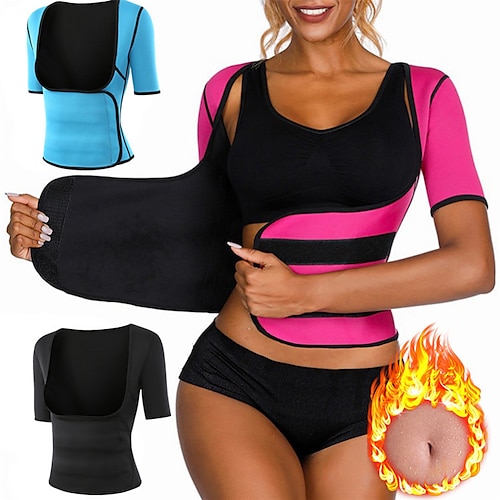 

Waist Trainer Vest Body Shaper Sweat Waist Trainer Corset Sports Neoprene Yoga Gym Workout Pilates Adjustable Weight Loss Tummy Fat Burner Hot Sweat For Women