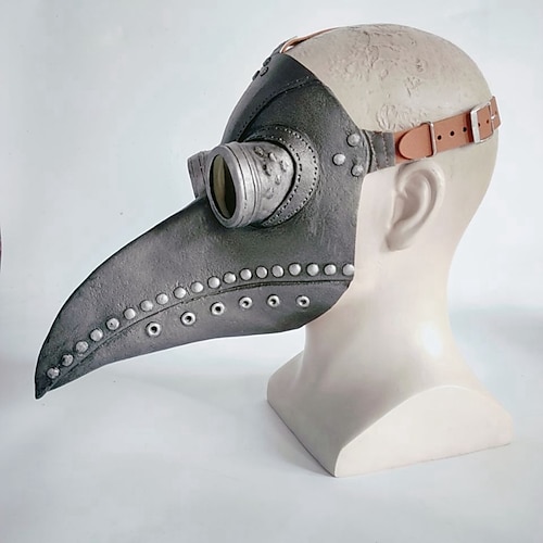 

Latex Cosplay Costume Mask More Accessories Inspired by Monster Movie / TV Theme Costumes More Costumes The Mask Dark Gray Brown Cosplay Steampunk Halloween Creative Teen Adults' Men's Women's Male
