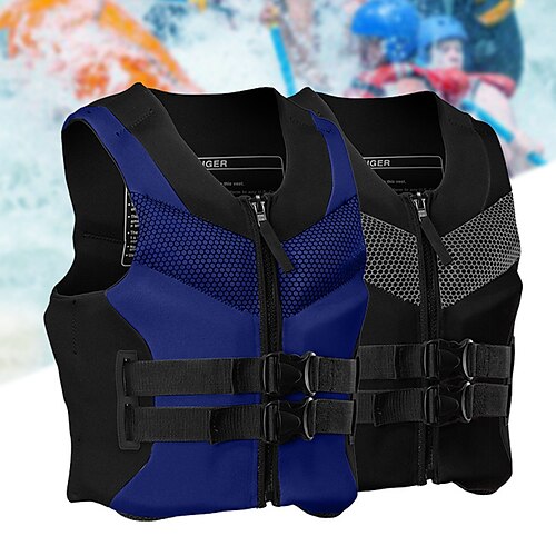 

SBART Life Jacket Fast Dry Wearable Neoprene EPE Foam Swimming Water Sports Sailing Life Jacket for Adults