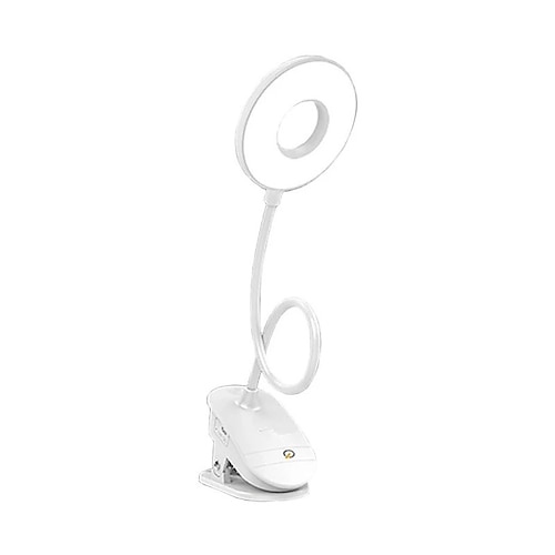 

Skrivebordslampe / Leselys Øyebeskyttelse / Justerbar / Mulighet for demping Enkel Innebygd Li-batteridrevet USB-ladet Til Barnerom / Kontor ABS DC 5 V Eggeskall (EG) / Hvit