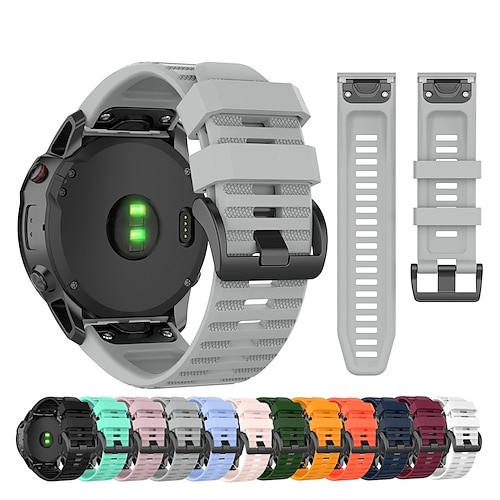 

Quick Release Easyfit Wrist Strap Watch Band for Garmin Fenix 6 Pro / Fenix 5 Plus / Fenix 3 HR Sapphire / Fenix 6X Pro / Fenix 5X Plus / Forerunner 935 / 945 / Approach S60 / S50 Bracelet Wristband