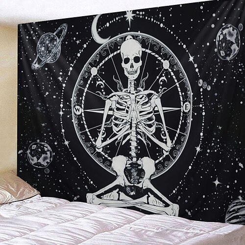 

Home Living Tapestry Wall Hanging Tapestries Wall Blanket Wall Art Wall Decor Skull Tapestry Wall Decor