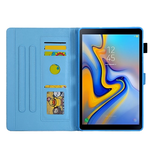 

Case For Samsung Galaxy Samsung Tab A 8.0(2019)T290 295 Tab A 8.4 (2020) Tab A7 Lite (2021) 360 Rotation Shockproof Magnetic Full Body Cases Word Phrase Butterfly Panda PU Leather TPU