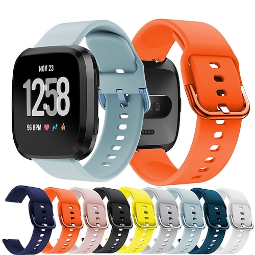 

Soft Silicone Watch Band for Fitbit Versa / Fitbit Versa Lite / Fitbit Versa 2 Watch Replacement Accessories Bracelet Wristband Strap for Fitbit Versa / Fitbit Versa Lite / Fitbit Versa 2