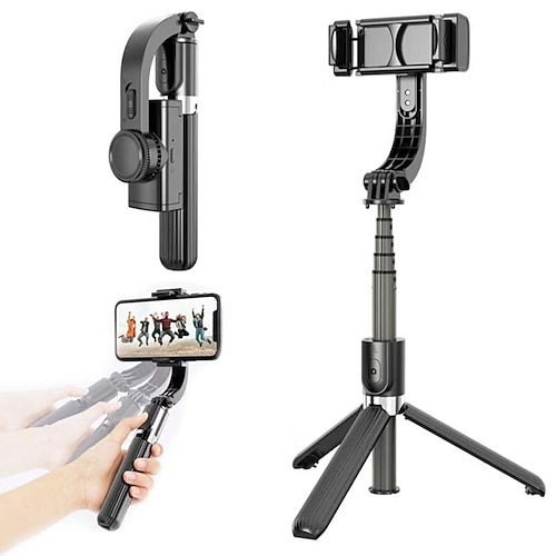 

Handheld Gimbal Stabilizer Mobile Phone Selfie Stick Holder Adjustable Stand LITBest L08 3-Axis Gimbal Stabilizer Outdoor For Mobile Phone