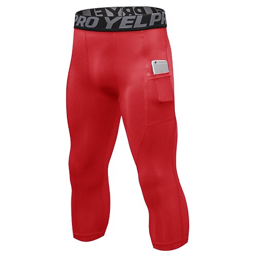 YUERLIAN Men's Running Tights Leggings 