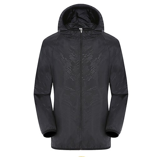 Veste De Pluie Femme Imperméable Avec Capuche - Coupe-Vent, Léger, Pour Randonnée, Course, Plein Air