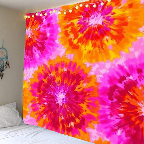 

Mandala böhmische Batik große Wandteppich Kunstdekor Decke Vorhang hängend Zuhause Schlafzimmer Wohnzimmer Wohnheim Dekoration Boho Hippie psychedelisch Blumenblume Lotus Indianer