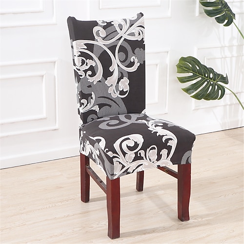 

Stretch Kitchen Chair Cover Dining Chair Slipcover Protector Cover Seat for Hotel/Dining Room/Ceremony/Banquet Wedding Party Removable Washable