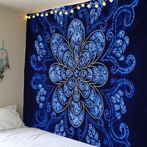 Mandala pattern Large wall hanging tapestry camping travel mat