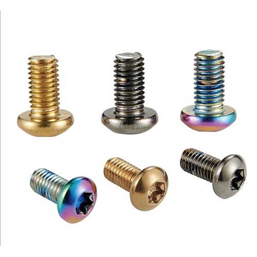 

Bike Brakes & Parts Screws High Strength Durable For Road Bike Mountain Bike MTB Folding Bike Recreational Cycling Cycling Bicycle Steel Alloy Multi color Grey Gold