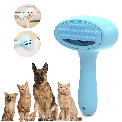 

Dog Pets Cat Pet Hair Remover Grooming Clippers Hair Removal Product Rechargeable Battery Low Noise Plastic Comb Brush Dog Clean Supply Hair Removal Product Portable Travel Pet Grooming Supplies Gold