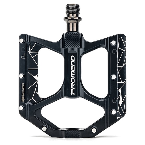 

Bike Pedals Cycling Wearproof Durable Aluminum Alloy Cr-Mo for Cycling Bicycle Mountain Bike MTB Black