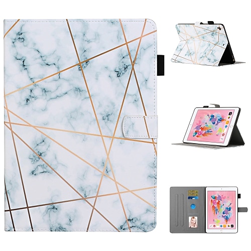 

Tableta Carcasa Funda Para Apple iPad 10.2'' 9º 8º 7º iPad aire 3 iPad mini 6. 2021 2020 iPad Pro 11'' 3er Soporte de Coche con Soporte Magnética Animal Árbol Flor Cuero de PU