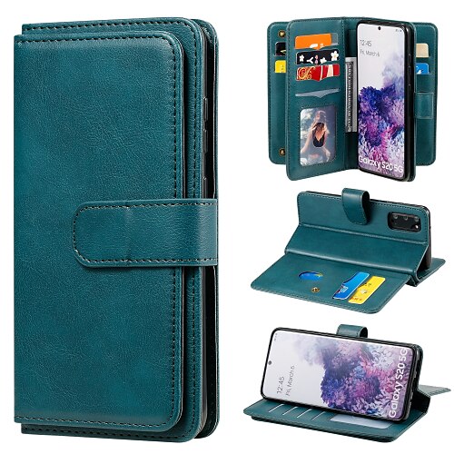 

Retro Leather Phone Case For Samsung Galaxy S22 Ultra Plus S21 Plus S21 Ultra A21 A21S A31 A41 A51 5G A71 5G A51 A71 M31 Note 20 Card Holder Full Body Cases leather
