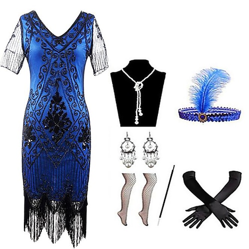 

Dance Costumes 1 Pair of Earrings Feathers / Fur Glitter Sashes / Ribbons Women's Party Performance Short Sleeve Tulle Polyester