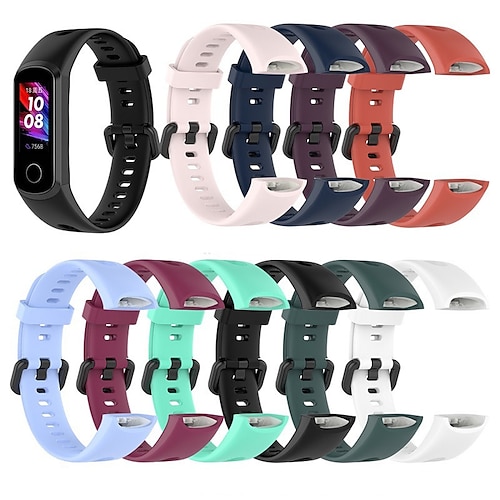 

Replacement Wrist Strap For Huawei Honor 5i Huawei band 4 Strap Bracelet Soft Silicone Sports Watchband Smart Wristband Accessories
