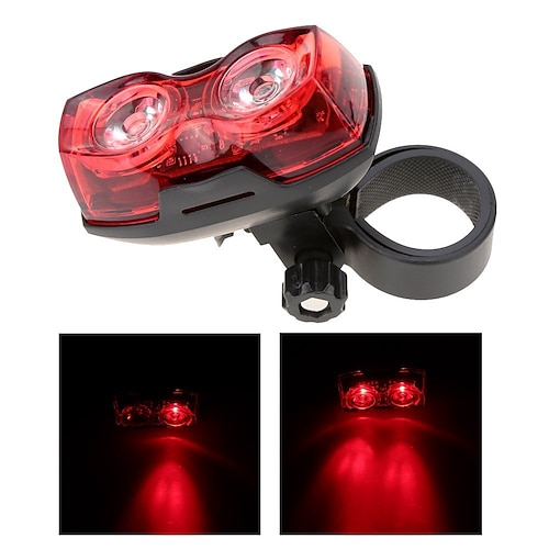 

LED Bike Light Rear Bike Tail Light Safety Light Tail Light Bicycle Cycling Waterproof Multiple Modes Super Bright Lightweight 200 lm Red