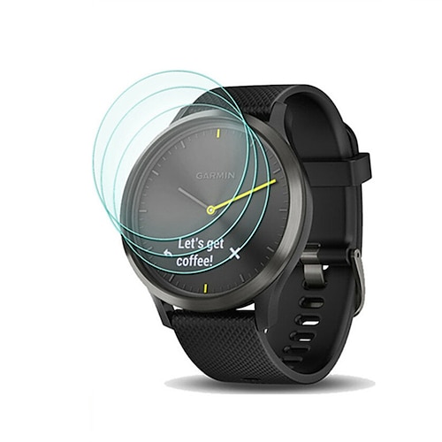 

3 pezzi Guarda Proteggi Schermo Compatibile con Garmin Garmin Vivomove Garmin Vivomove HR Protettori privacy dello schermo Alta definizione Resistente agli urti Vetro temperato Accessori per orologi