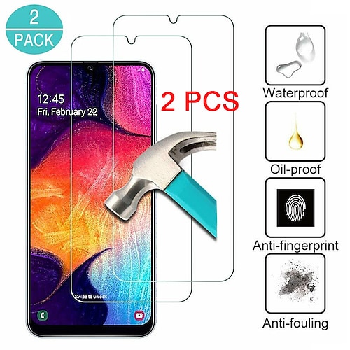 

2PCS Tempered Glass Screen Protector for Samsung Galaxy A72 A52 A32 A02S A01 A11 A21 A31 A41 A51 A71 A21s A30 A50 Protective Film