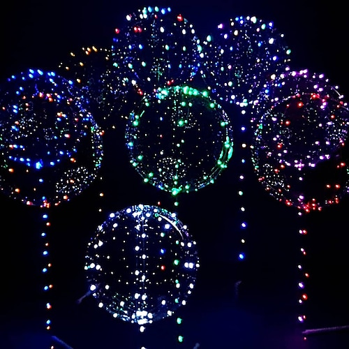 

светодиодные шары светящиеся вечеринки свадебные принадлежности украшения прозрачный пузырь украшения день рождения свадьба светодиодные шары гирлянды рождественский подарок