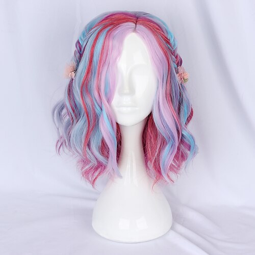 

No BlueRed Sweet Lolita Ōji Lolita (Boystyle) Lolita Lolita Wig 40 inch Cosplay Wigs Fashion Wig Halloween Wigs