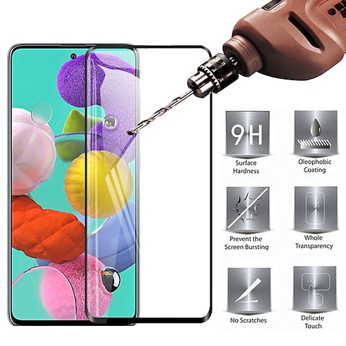

9D Tempered Glass Screen Protector Film For Samsung Galaxy S22 Ultra S21 Plus S20 FE A72 A52 A42 Tempered Glass