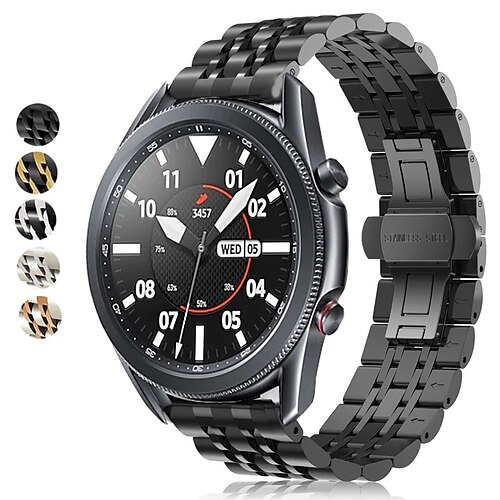 

Watch Band for Samsung Galaxy Watch 46mm / Samsung Galaxy Watch 42mm / Samsung Classic Buckle / Modern Buckle / Business Band Stainless Steel Wrist Strap for Samsung Galaxy Watch 3