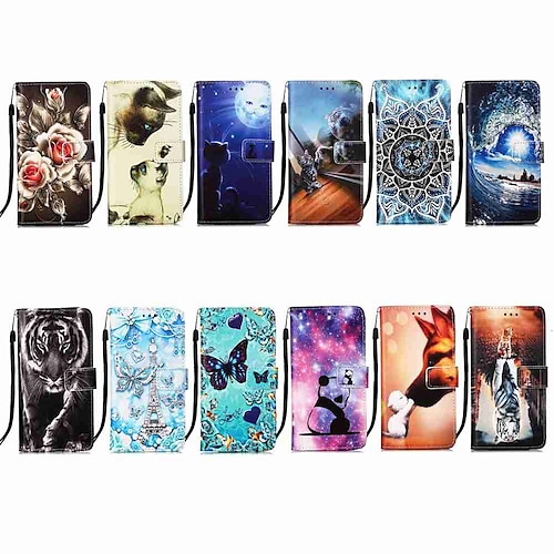 

Case For Xiaomi Redmi Note 9 Redmi Note 9 Pro / Redmi 9A Wallet Card Holder with Stand Full Body Cases Butterfly Animal Flower PU Leather TPU for Redmi Note 8 Redmi Note 8 Pro Redmi Note 8T