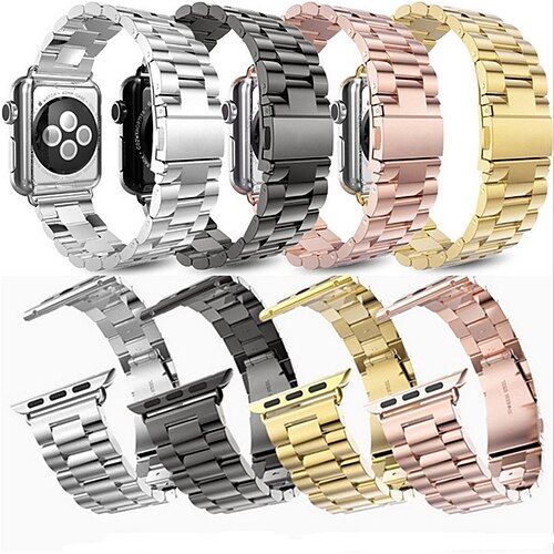 

Smart Watch Band for Apple iWatch Series 8 7 6 5 4 3 2 1 SE Stainless Steel Smartwatch Strap Modern Buckle Replacement Wristband