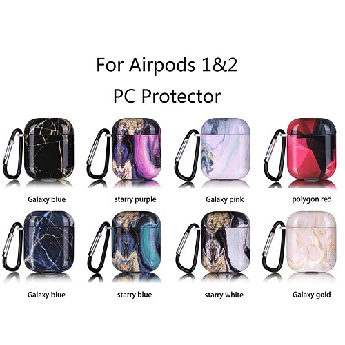 

Case For AirPods Shockproof Cool Color Gradient Headphone Case Hard