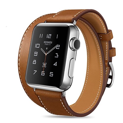 Women Strap Slim Leather Band for Apple Watch Series 9 8 7 6 5 SE