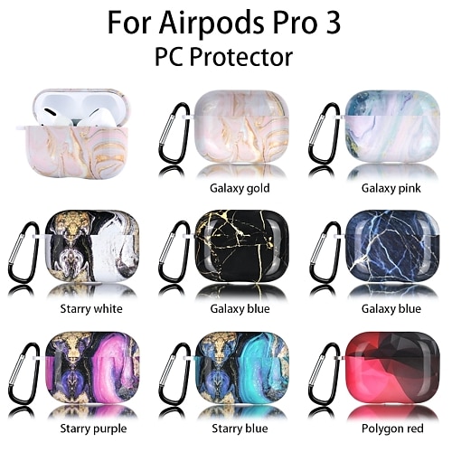 

Case For AirPods Pro Shockproof Cool Color Gradient Headphone Case Hard