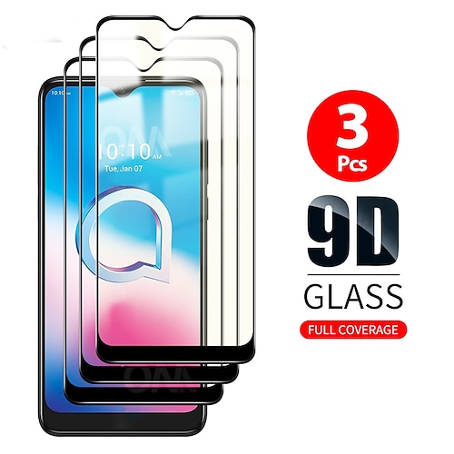 

3PCS 3D Full Cover For Xiaomi Redmi Note 10 Pro Max Note 10S Tempered Glass Screen Protector Protective Film For Xiaomi Redmi Note 9 Pro/Note 9s/9/ 8 Pro /7s/7 Glass 9H
