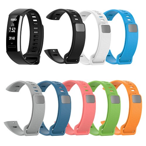 

1 pcs Bracelet de montre connectée pour Huawei Huawei bande 2 pro Huawei Band 2 ERS-B19 Huawei Band 2 ERS-B29 Huawei Band 2 pro Huawei Band 2 ERS-B19 Huawei Band 2 ERS-B29 Silicone Montre intelligente