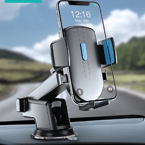 

Joyroom JR-OK3 360 Rotation Car Phone Holder Stand Windshield Gravity Strong Sucker Dashboard Mount Support For Phone in Car