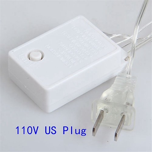  LED String Lights 800LEDs 400LEDs 300LEDs 200 LEDs 100 LEDs Plug in String Lights 8 Modes Waterproof Indoor Outdoor Christmas Tree Wedding Party Bedroom Decorations EU Plug 220-240V and US Plug 120V