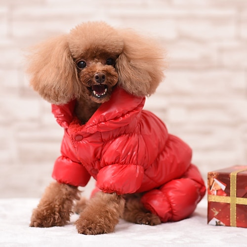 Standard Poodle Poodle Snowsuit Winter Dog Coat Waterproof