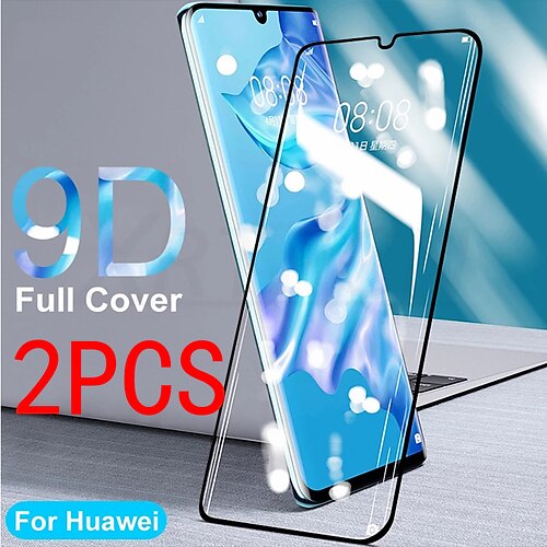 

2PCS Huawei Screen Protector Mate 30 Pro / Mate 20 Lite / Mate 10 / Mate 9 High Definition (HD) Front Screen Protector Tempered Glass Surface Enhanced Silk Screen