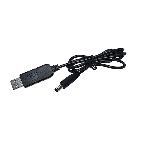 

USB Power Boost Line DC 5V to DC 9V 12V Step UP Module USB Converter Adapter Cable 2.1x5.5mm Plug