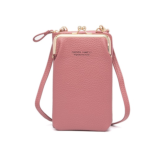 

Women's 2022 Messenger Bag Crossbody Bag PU Leather Zipper Daily Going out Light Purple Green Blue Black