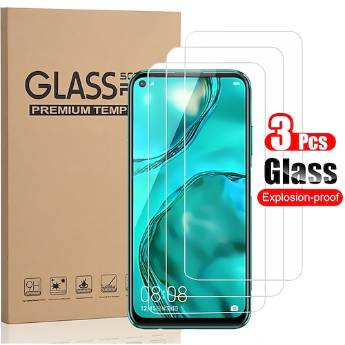 

3 PCS Protector Screen for Huawei P40 Lite/P40/P30/P30 Lite/P20/P20 Lite/P20 Pro/P10/P10 Plus High Definition (HD) / 9H Hardness Tempered Glass